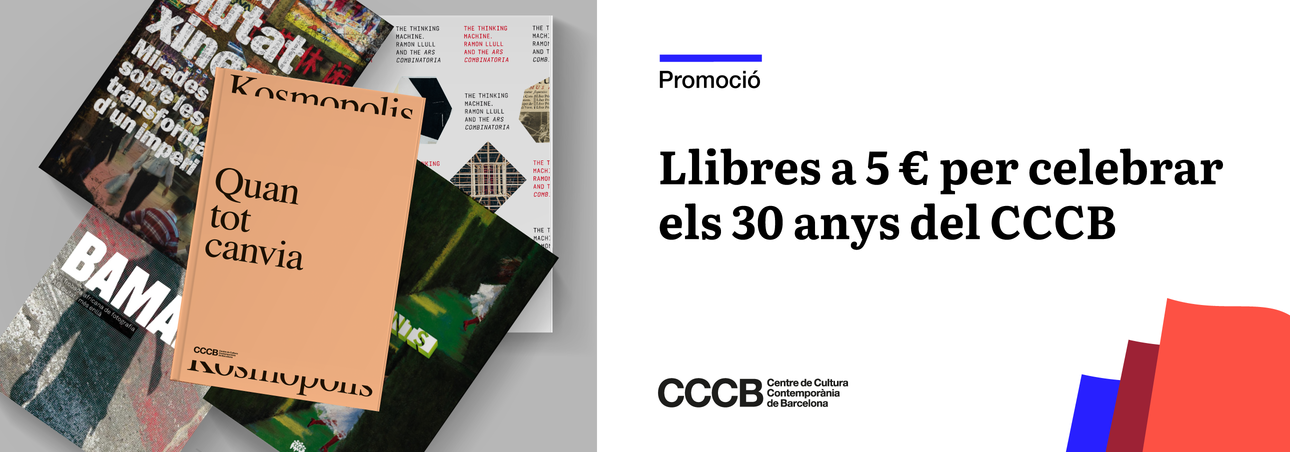 Accés a la selecció de llibres a 5 € per a celebrar els 30 anys del CCCB
